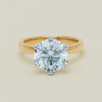 18ct Yellow Gold 4.01ct Diamond Nova Ring - Ring - Walker & Hall