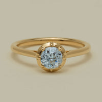 18ct Yellow Gold .69ct Reclaimed Old-Cut Diamond Dawn Ring - Ring - Walker & Hall