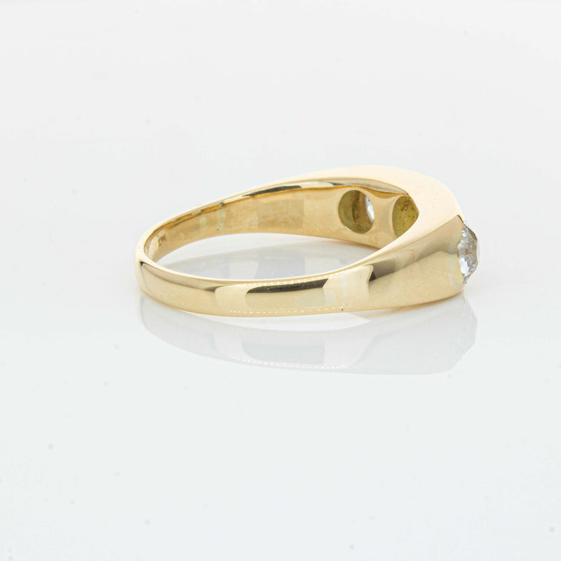 Deja Vu 14ct Yellow Gold 1.36ct Diamond Three-Stone Ring - Ring - Walker & Hall