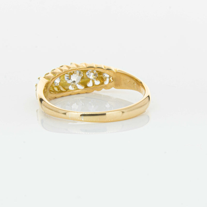 Vintage 18ct Yellow Gold .38ct Old-Cut Diamond Ring - Ring - Walker & Hall