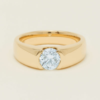 18ct Yellow Gold 1.00ct Diamond Astrid Ring - Ring - Walker & Hall
