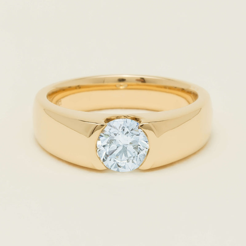 18ct Yellow Gold 1.00ct Diamond Astrid Ring - Ring - Walker & Hall