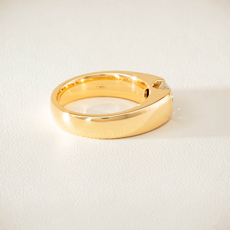 18ct Yellow Gold 1.00ct Diamond Astrid Ring - Ring - Walker & Hall