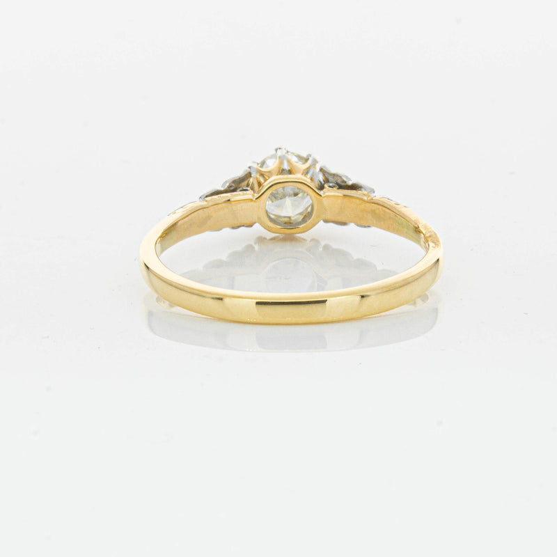 Deja Vu 16ct Yellow Gold .50ct Diamond Solitaire Ring - Ring - Walker & Hall