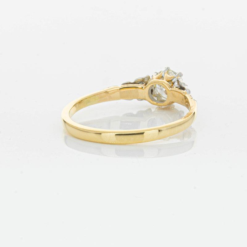 Deja Vu 16ct Yellow Gold .50ct Diamond Solitaire Ring - Ring - Walker & Hall