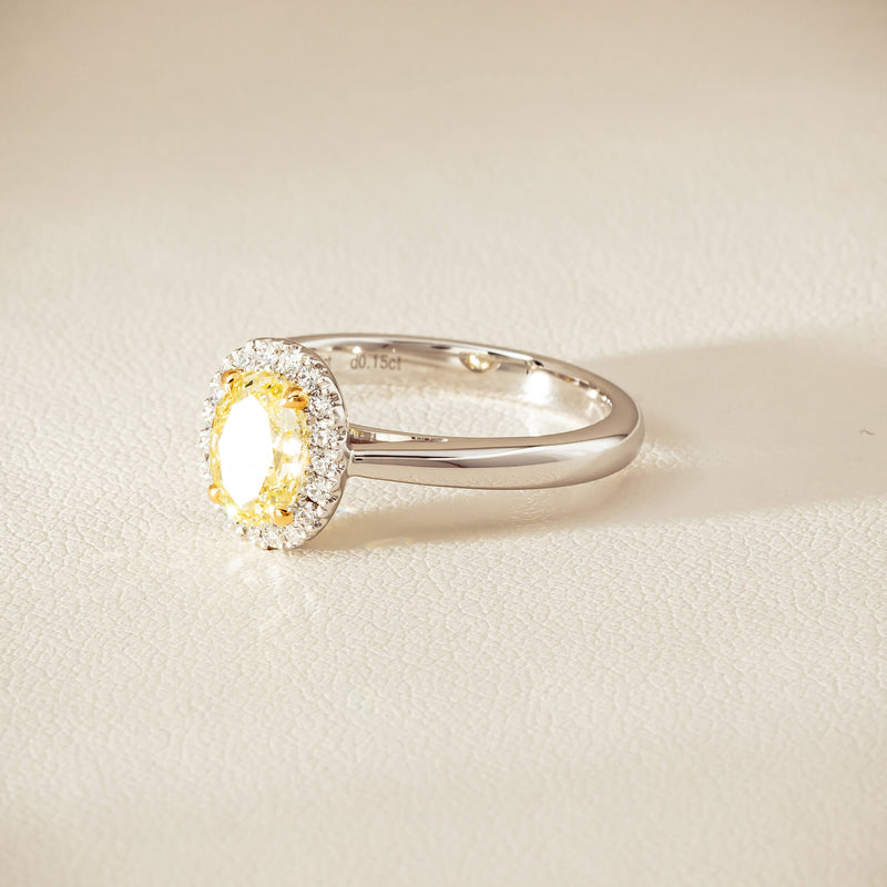 18ct White Gold 1.16ct Fancy Oval Diamond Nina Ring - Ring - Walker & Hall