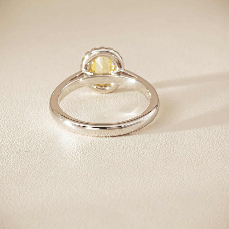 18ct White Gold 1.16ct Fancy Oval Diamond Nina Ring - Ring - Walker & Hall