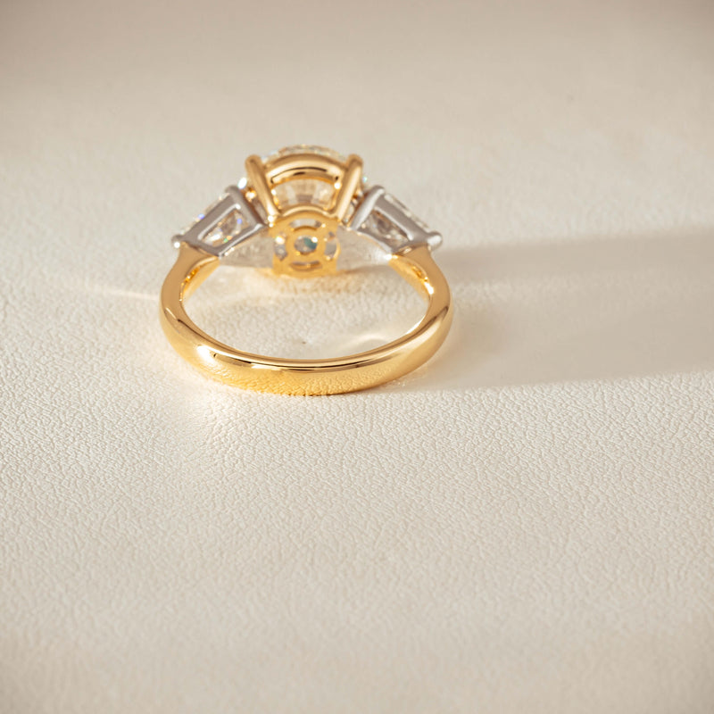 18ct Yellow & White Gold 4.01ct Diamond Odyssey Ring - Ring - Walker & Hall