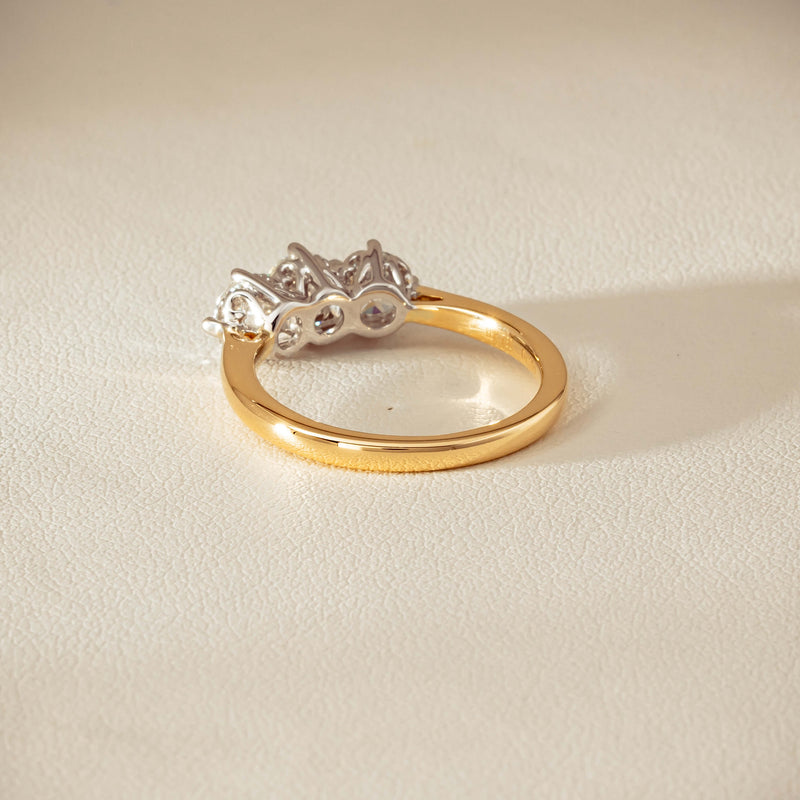 18ct Yellow Gold 1.30ct Diamond Coronado Ring - Ring - Walker & Hall