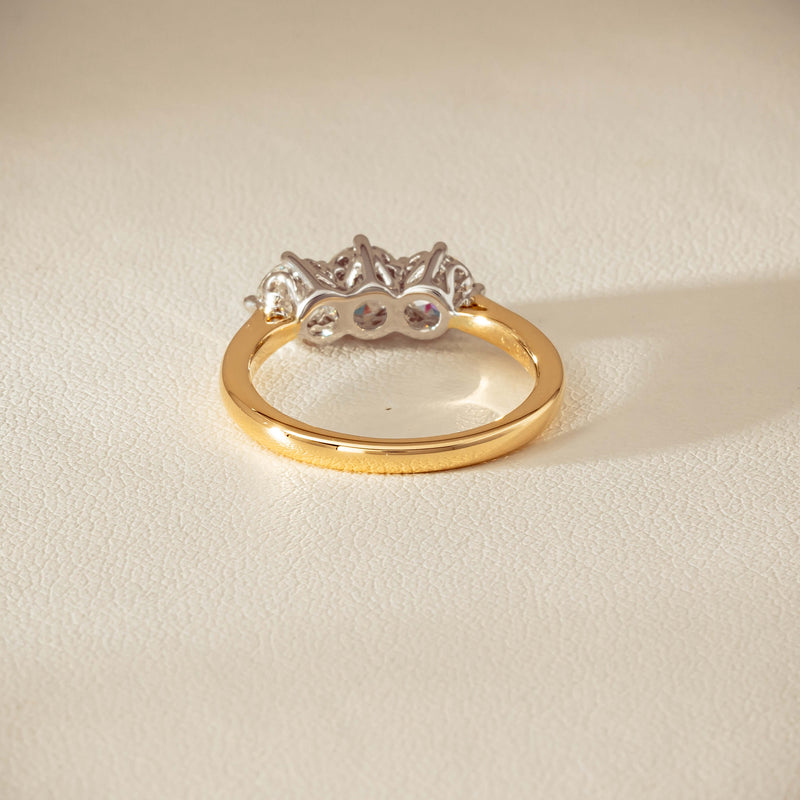 18ct Yellow Gold 1.30ct Diamond Coronado Ring - Ring - Walker & Hall