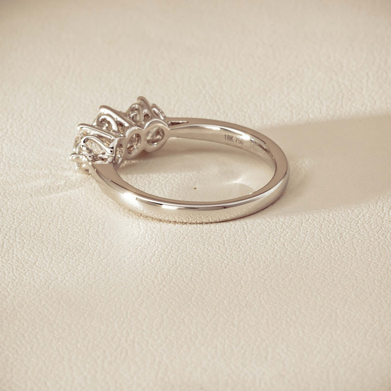 18ct White Gold 1.33ct Diamond Coronado Ring - Ring - Walker & Hall