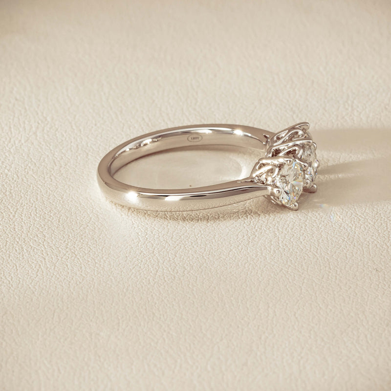 18ct White Gold 1.33ct Diamond Coronado Ring - Ring - Walker & Hall