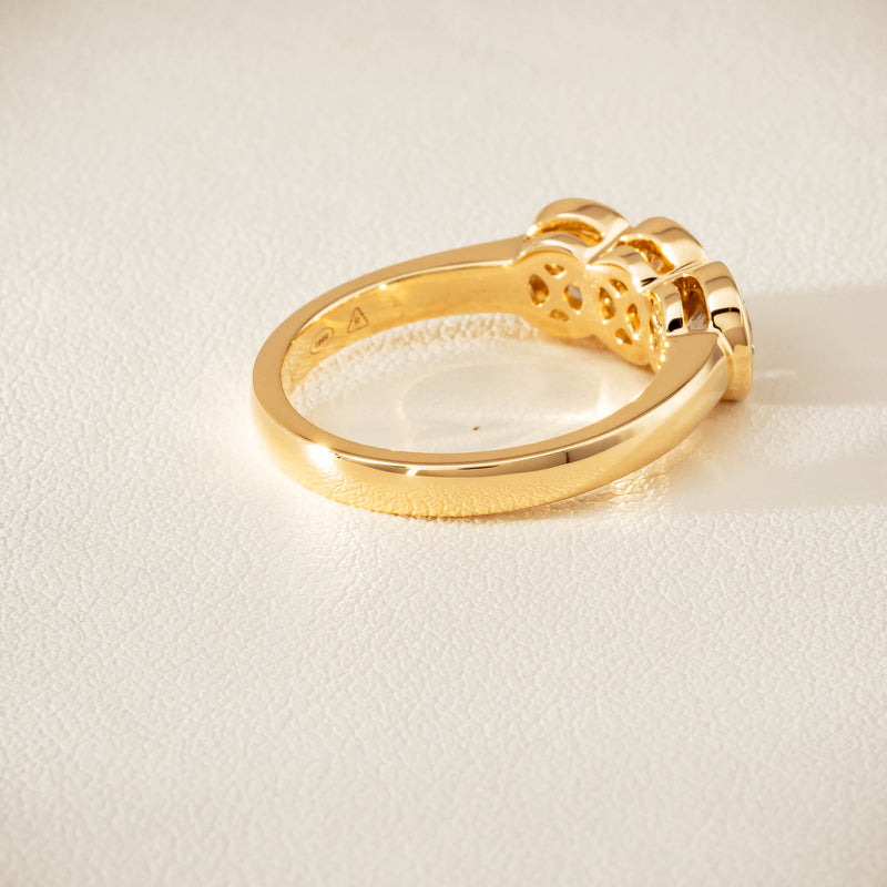 18ct Yellow Gold 1.39ct Reclaimed Diamond Natalia Ring