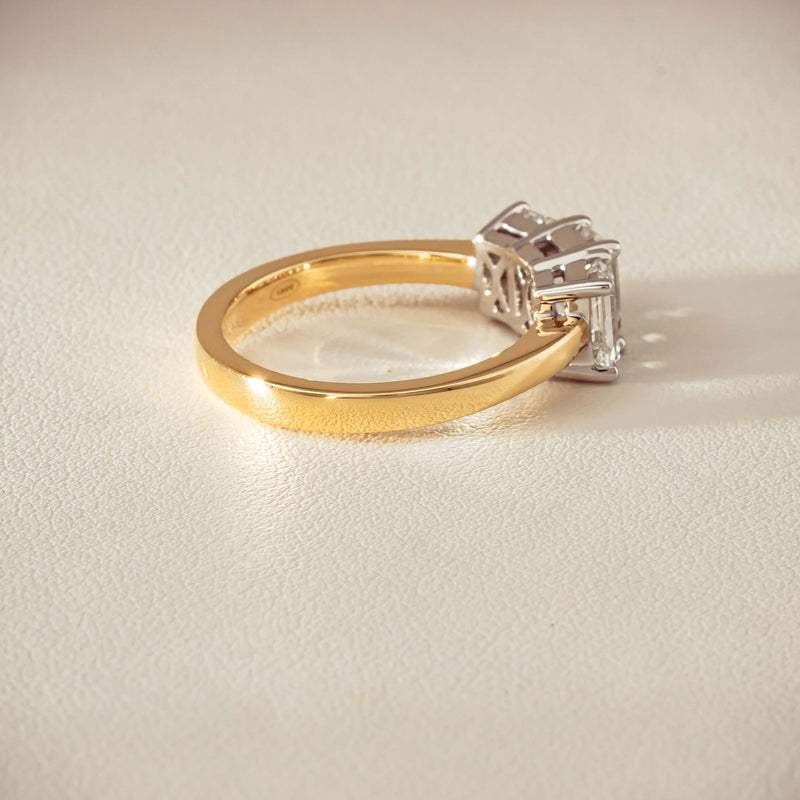 18ct Yellow & White Gold 2.41ct Diamond Odyssey Ring - Ring - Walker & Hall