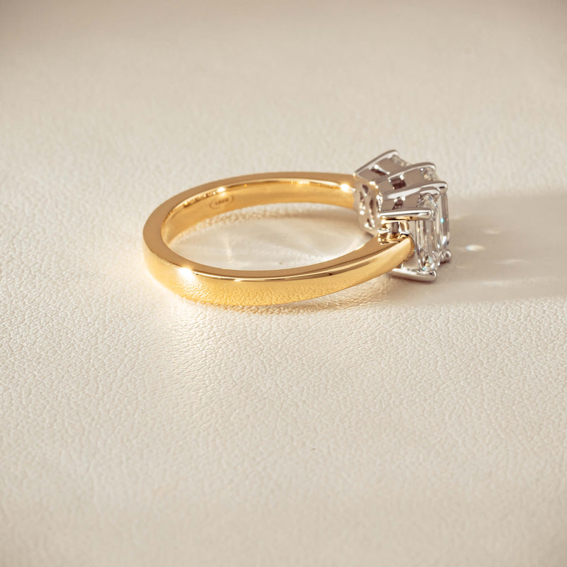 18ct Yellow & White Gold 2.41ct Diamond Odyssey Ring - Ring - Walker & Hall