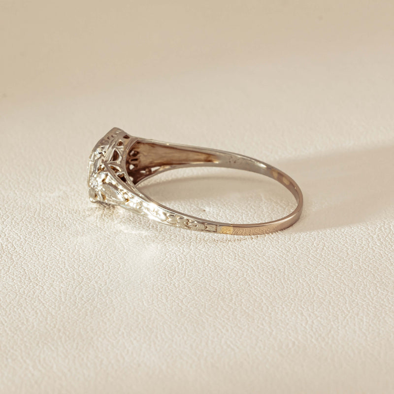 Deja Vu 18ct White Gold .35ct Diamond Ring - Ring - Walker & Hall