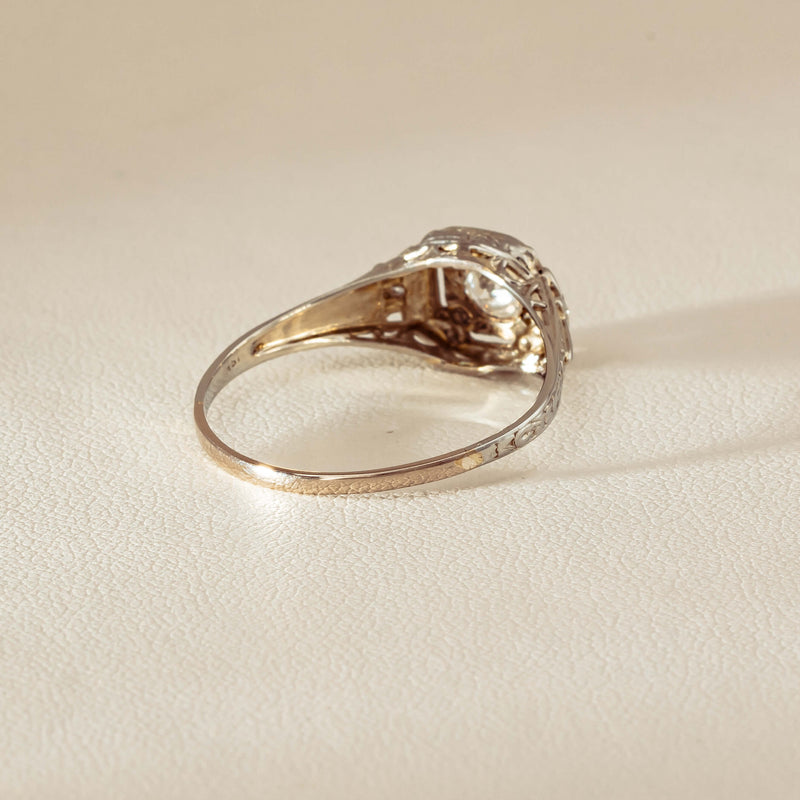 Deja Vu 18ct White Gold .35ct Diamond Ring - Ring - Walker & Hall