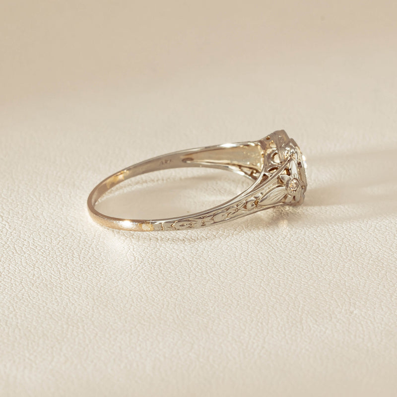Deja Vu 18ct White Gold .35ct Diamond Ring - Ring - Walker & Hall