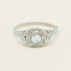 Deja Vu 18ct White Gold .35ct Diamond Ring - Ring - Walker & Hall