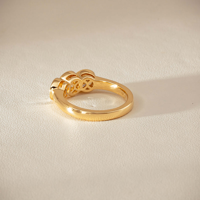 18ct Yellow Gold 1.68ct Reclaimed Diamond Natalia Ring