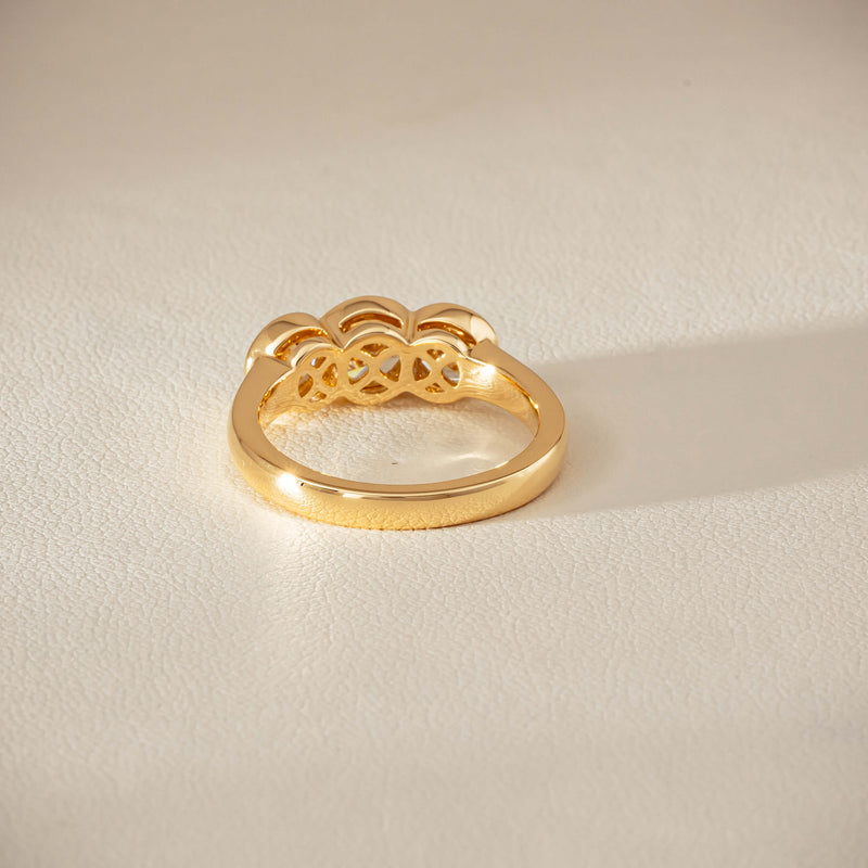 18ct Yellow Gold 1.68ct Reclaimed Diamond Natalia Ring