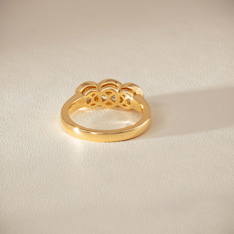 18ct Yellow Gold 1.68ct Reclaimed Diamond Natalia Ring