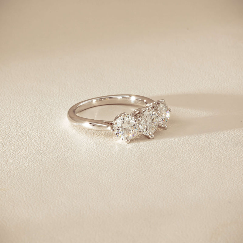 18ct White Gold 2.24ct Diamond Coronado Ring