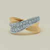 18ct Yellow & White Gold .74ct Diamond Clara Ring - Ring - Walker & Hall