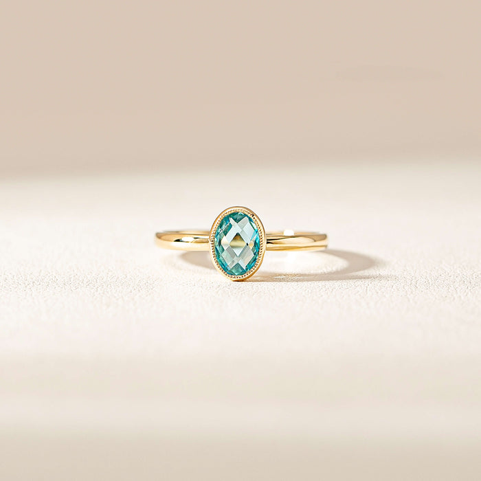 Blue Topaz Essence Ring