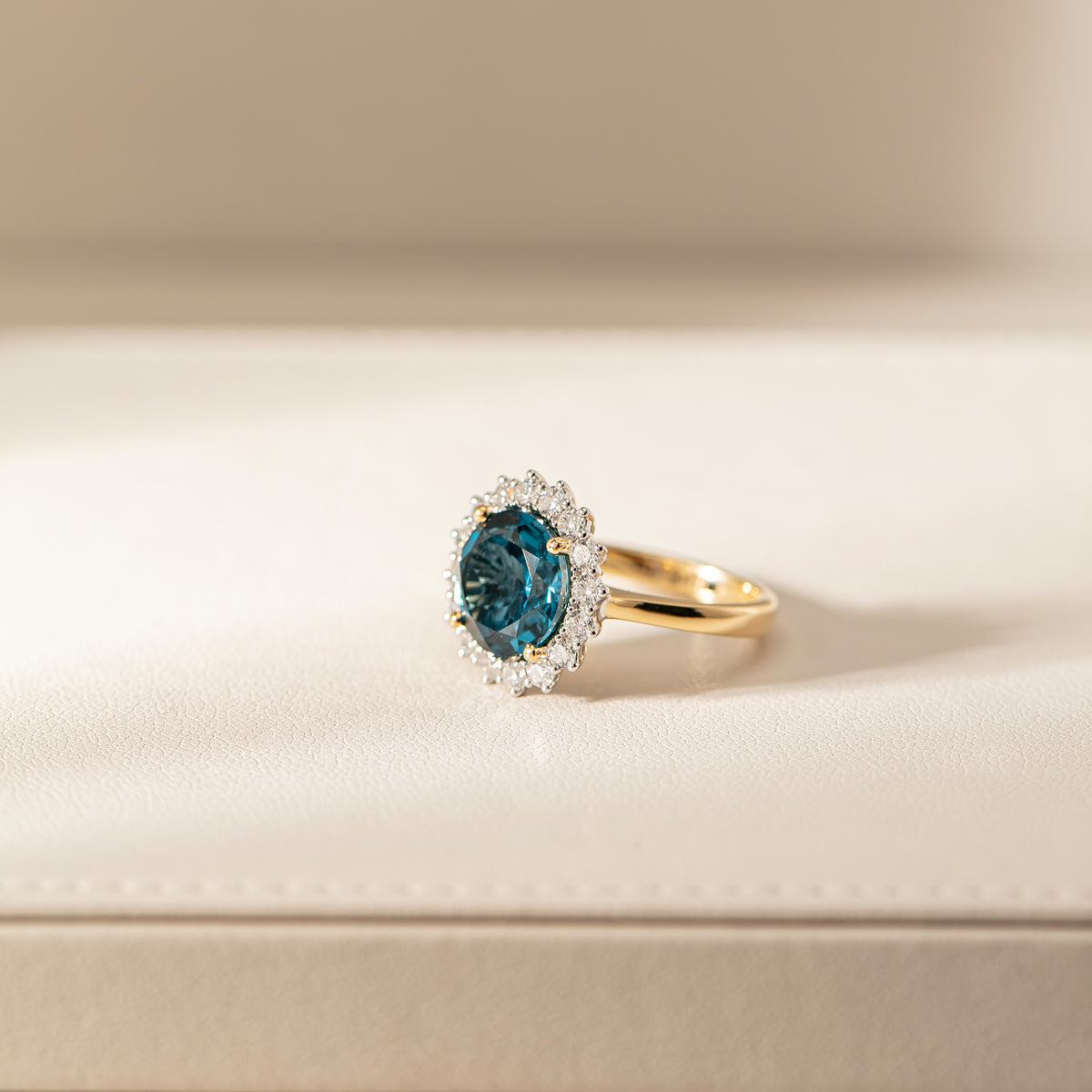 Blue Topaz Belle Ring