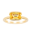 18ct Yellow Gold Golden Sapphire Elle Ring - Ring - Walker & Hall