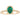 18ct Yellow Gold .72ct Emerald & Diamond Mini Sierra Ring - Ring - Walker & Hall