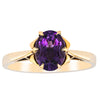 Deja Vu 9ct Yellow Gold 1.50ct Amethyst Ring