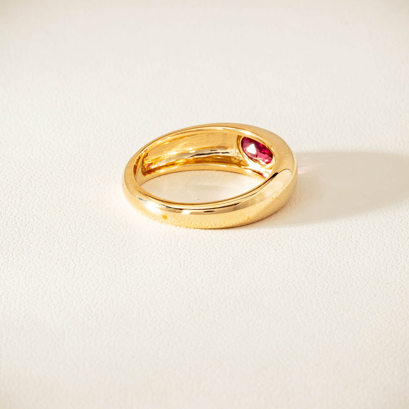 9ct Yellow Gold .57ct Pink Sapphire Kylie Ring - Ring - Walker & Hall