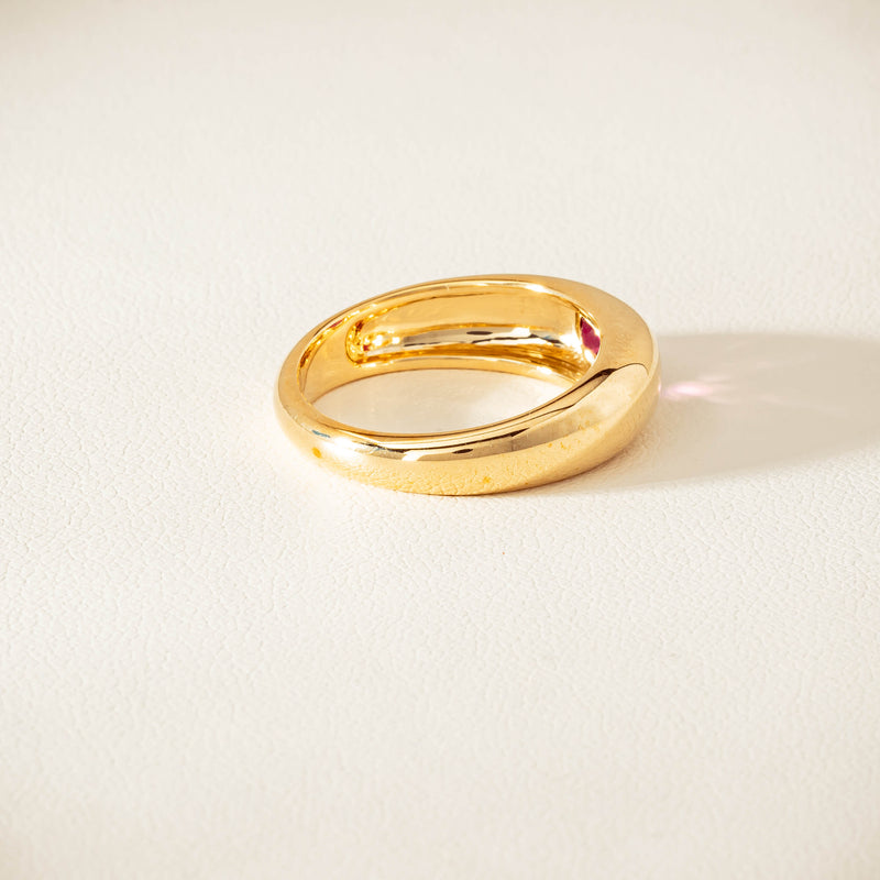 9ct Yellow Gold .57ct Pink Sapphire Kylie Ring - Ring - Walker & Hall