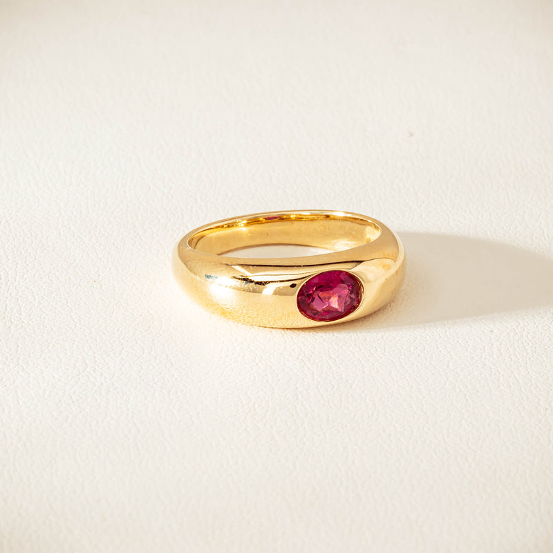 9ct Yellow Gold .57ct Pink Sapphire Kylie Ring - Ring - Walker & Hall