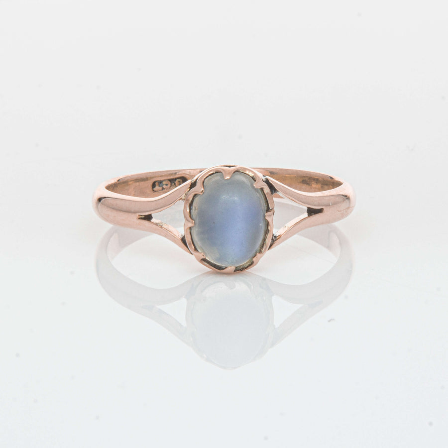 Vintage 8ct Rose Gold Moonstone Ring - Ring - Walker & Hall