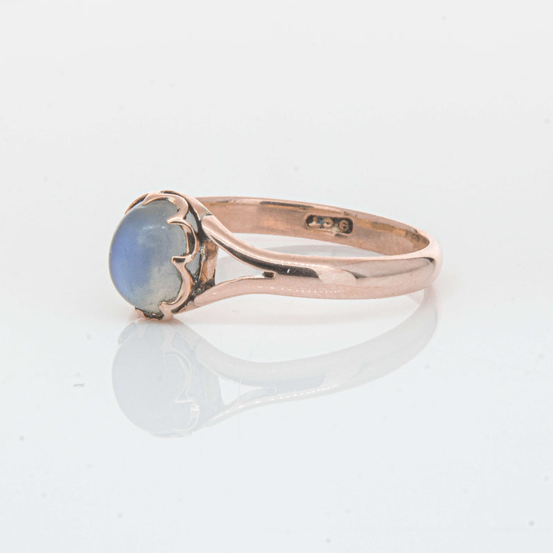 Vintage 8ct Rose Gold Moonstone Ring - Ring - Walker & Hall