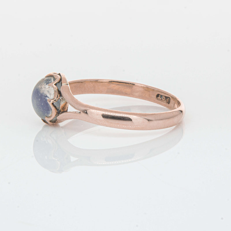 Vintage 8ct Rose Gold Moonstone Ring - Ring - Walker & Hall