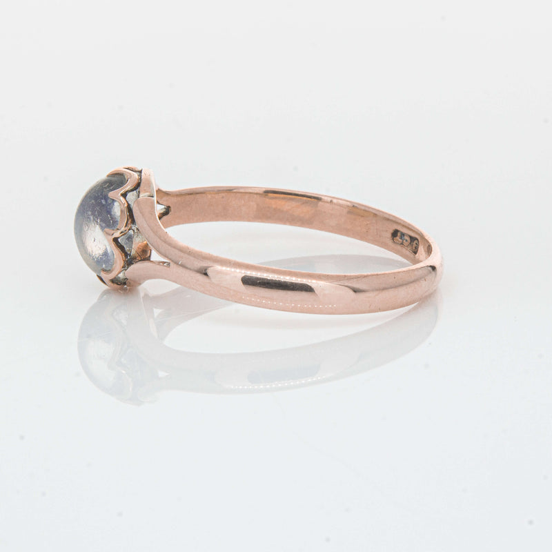 Vintage 8ct Rose Gold Moonstone Ring - Ring - Walker & Hall