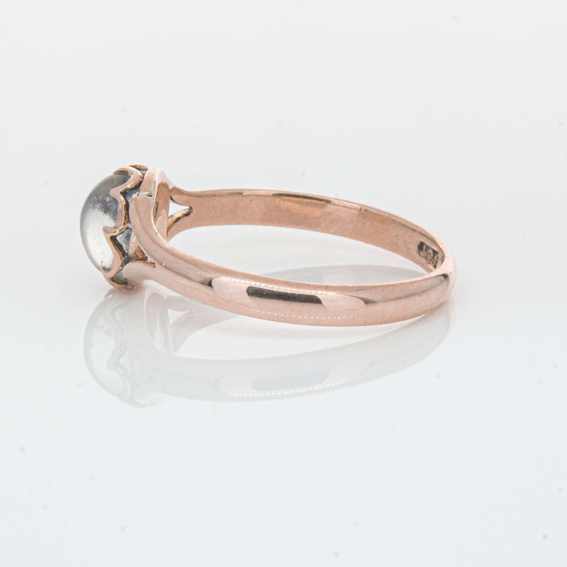 Vintage 8ct Rose Gold Moonstone Ring - Ring - Walker & Hall