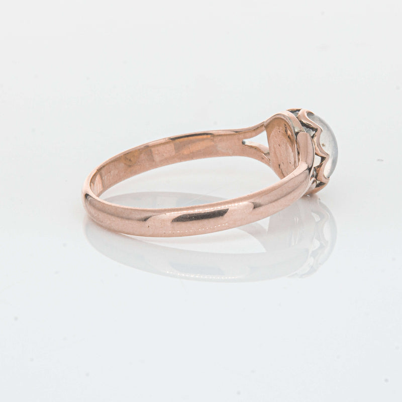 Vintage 8ct Rose Gold Moonstone Ring - Ring - Walker & Hall