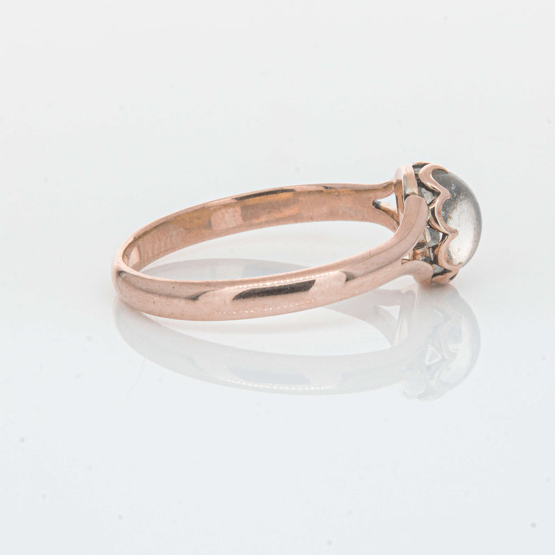 Vintage 8ct Rose Gold Moonstone Ring - Ring - Walker & Hall
