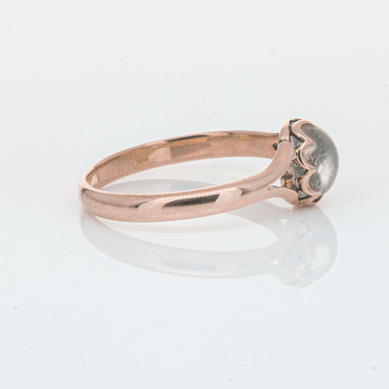 Vintage 8ct Rose Gold Moonstone Ring - Ring - Walker & Hall