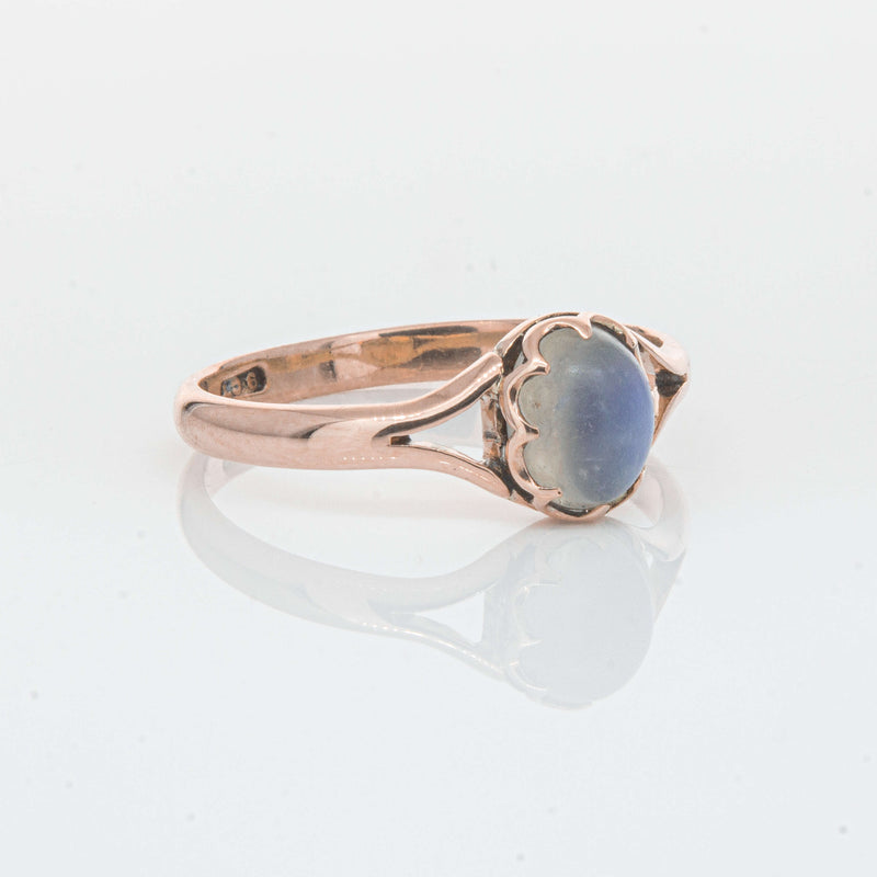 Vintage 8ct Rose Gold Moonstone Ring - Ring - Walker & Hall
