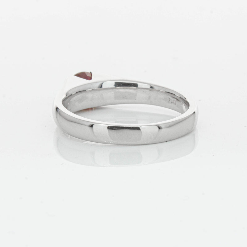 Deja Vu Platinum 1.01ct Ruby Solitaire Ring - Ring - Walker & Hall
