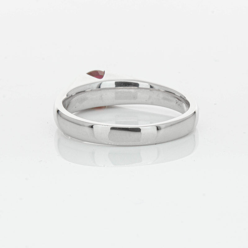 Deja Vu Platinum 1.01ct Ruby Solitaire Ring - Ring - Walker & Hall
