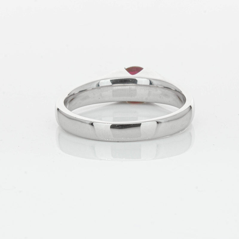 Deja Vu Platinum 1.01ct Ruby Solitaire Ring - Ring - Walker & Hall