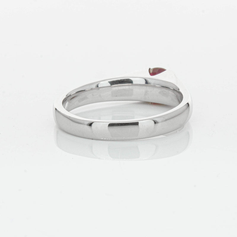 Deja Vu Platinum 1.01ct Ruby Solitaire Ring - Ring - Walker & Hall