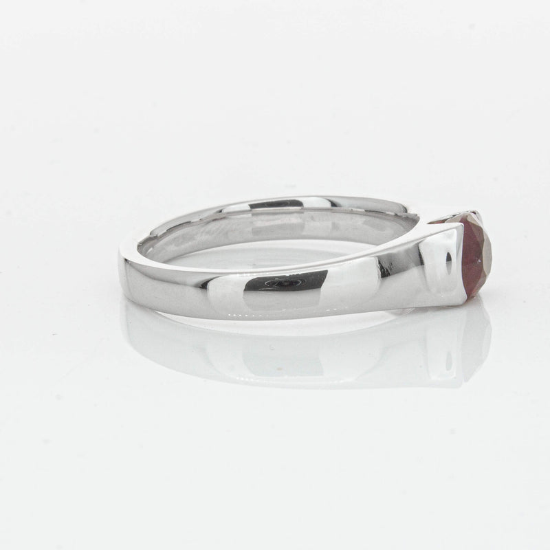 Deja Vu Platinum 1.01ct Ruby Solitaire Ring - Ring - Walker & Hall